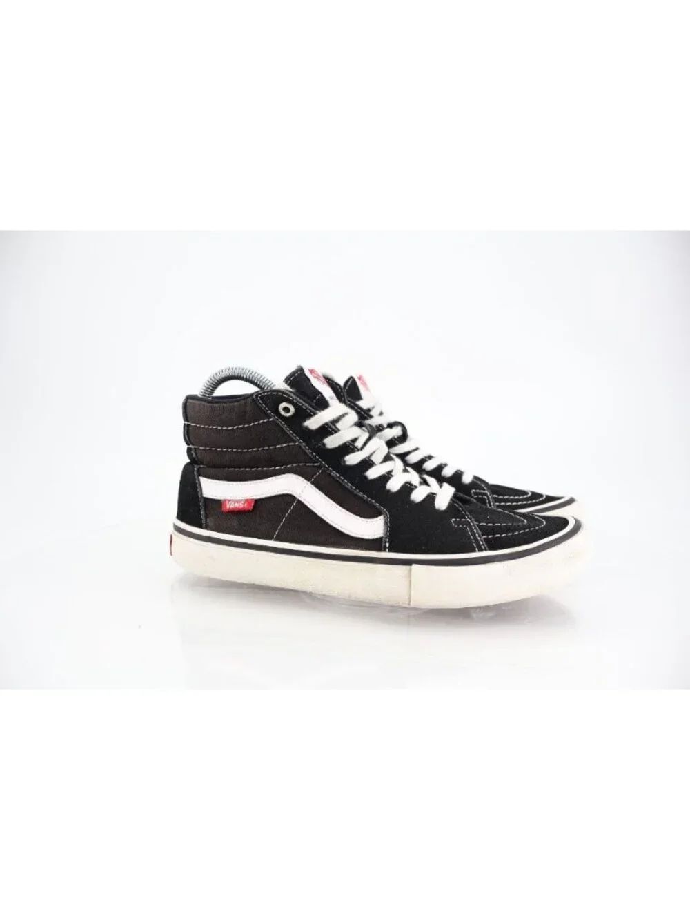 Vans Sk8-Hi Pro Classics Skate Shoes Sneakers Black/White Junior Mens Size 6.5